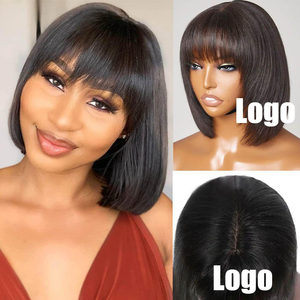 Vendita calda parrucche <span class=keywords><strong>donna</strong></span> Bob acconciatura con soffice e morbido stile brasiliano e vietnamita in magazzino - Product Image 2