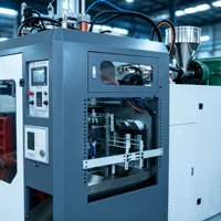 Machine de soufflage par extrusion automatique pour la fabrication de bouteilles de détergent à lessive
