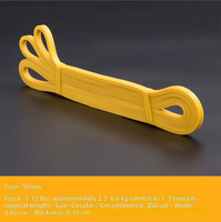 Juego de Bandas de Resistencia Ligeras y Transpirables de TPE para Gimnasio, Fitness, Ejercicio, Bandas de Tracción Suaves Personalizadas