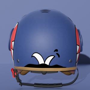 หมวกกันน็อคสำหรับมอเตอร์ไซค์,หมวกกันน็อคแบบเปิดสี่ฤดู BYB/750S 2022 - Product Image 4