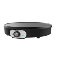 Machine à gaufres électrique professionnelle, portable, pour la maison, avec revêtement antiadhésif et thermostat réglable, pour la cuisine