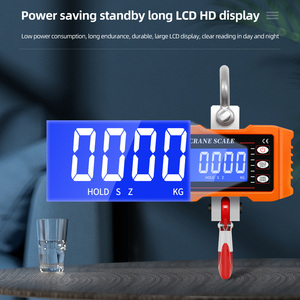Balance numérique industrielle suspendue pour bagages OCS-05-S 500 kg 1000 lb avec écran LCD électronique, balance intelligente pour grue - Product Image 4