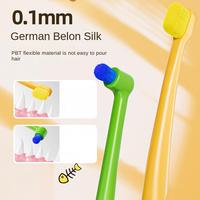 Brosse à dents pour chiens et chats Calf Adventures, poils doux, fournisseur OEM, outil de nettoyage buccal à haute friction pour animaux de compagnie