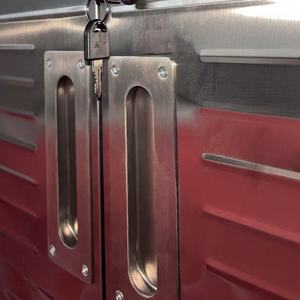 Gabinete de almacenamiento de puerta completa Seville Classics con ruedas, gabinete de herramientas de organización de garaje de Metal rodante con cerradura para taller - Product Image 6