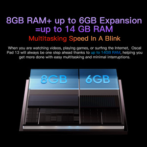 Tableta PC Scal lackview 13 10,1 pulgadas 8 + 256 m7680 mdroid H ndroid 12 4G 8 + 13 M1200 1920 * Full angle pad - Product Image 4