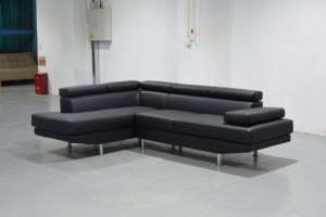Di lusso moderno in pelle sintetica modulare appartamento soggiorno divano ad angolo divano Set con servizi personalizzati - Product Image 2
