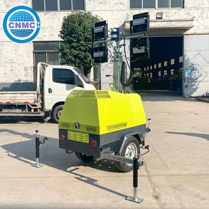 Tour d'éclairage <span class=keywords><strong>diesel</strong></span> robuste avec lampes LED, fonctionnement silencieux et extension de 4 à 9 m pour les applications minières - Product Image 6