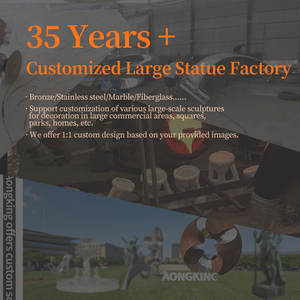 Escultura de Animales de Bronce Metálico Gigante de Alta Calidad para Decoración de Jardín, Estatua de Elefante, Oso, León, <span class=keywords><strong>Tigre</strong></span>, Camello - Product Image 6