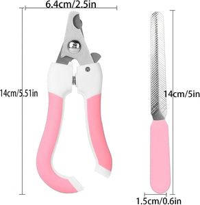 In Stock High Quality Pet Nail Claw Cutter Stainless Steel Grooming Scissors Pet Nail Grinder <b>Trimmer</b> Dog Cats Nail Clipper - Product Image 2