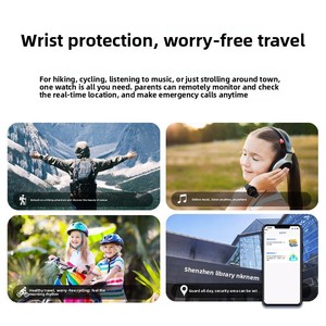 Montre connectée sport pour enfants Guardian <span class=keywords><strong>Treasure</strong></span> S3 - Batterie longue durée 750 mAh, étanche et moniteur de fréquence cardiaque, bracelet en silicone souple - Product Image 2
