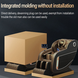 4D ไฟฟ้าแบบปรับแต่งได้2024แบบเก้าอี้นวดทั้งตัวแบบไร้แรงโน้มถ่วง - Product Image 5