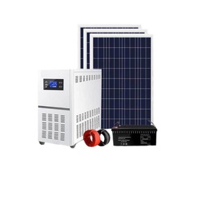 Sistema de Energía Solar Huaniu, Silicio Monocristalino, Montaje en Suelo, Batería Industrial de Iones de Litio, Controlador MPPT - Product Image 5