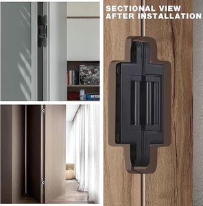 Bisagra de puerta invisible DIVINE Bisagra resistente ajustable 3D <span class=keywords><strong>para</strong></span> puerta de madera - Product Image 5