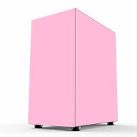 Armoire rose de jeu V650, magnifique accessoire pour ordinateur de bureau, DIY, couleur rose