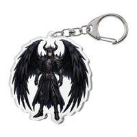 Produits les plus vendus, porte-clés en plastique acrylique de forme de dessin animé, design tendance, souvenir de baby shower