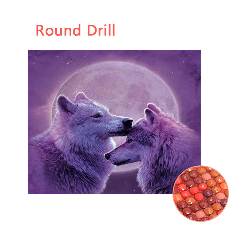 Trapano rotondo colorato