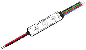 Q3-X 3CH <span class=keywords><strong>Mini</strong></span> 3 tasti RGB <span class=keywords><strong>Controller</strong></span> LED <span class=keywords><strong>Mini</strong></span> a tensione costante per 5050/3528 Smart LED strisce luminose 5V 12V 24V - Product Image 2