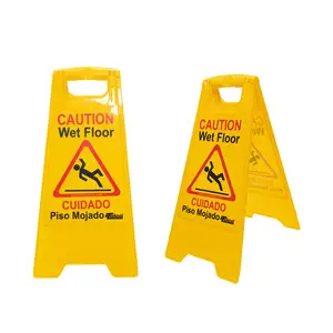 Summit Hotel Sign Stand Board Caution Wet Floor Perfect For Safety In Restaurants And Anywhere With A Spill