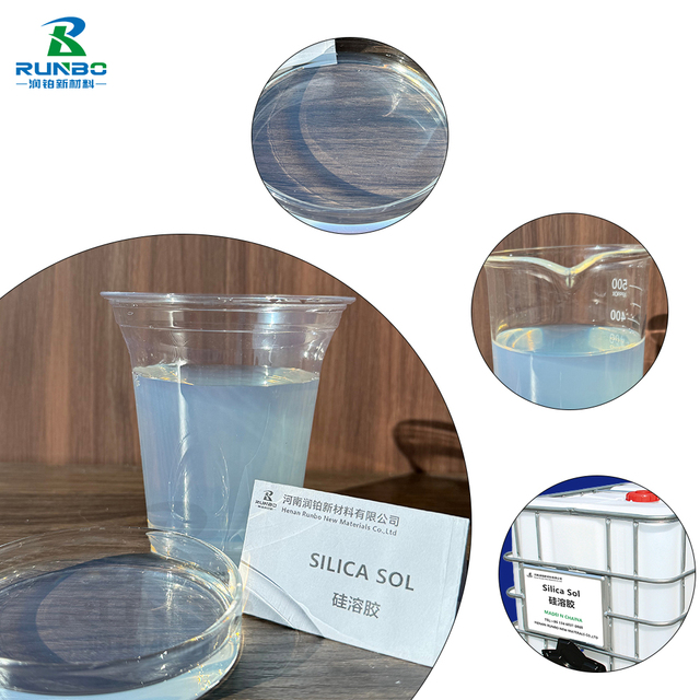 Silica Sol Colloidal Silica China Factory Supply Reliable Quality Low Price CAS 112926-00-8