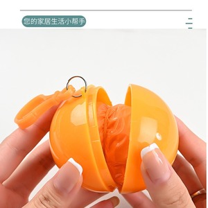 Disposable Rain <b>Poncho</b> Pe Material Hiking Travel Adult Child Keychain Ball <b>Poncho</b> <b>Raincoat</b> - Product Image 3