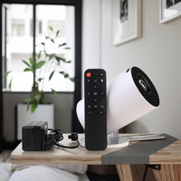 Projecteur intelligent LED Android 11 HY300Pro+ Mini 720P 170 ANSI Lumens LCD portable pour la maison, le bureau et l'extérieur