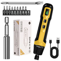 13 pièces/ensembles, tournevis sans fil rechargeable 2000mAh 3.7V, moteur sans balais, 6 vitesses, couple maximal de 5 Nm, mini perceuse, outils électriques, 0.7kg