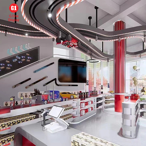 Diseño de Tienda Moderno, Accesorios de Madera, Decoración de Pared con Acrílico para Arte, Juguetes y Tiendas de Juguetes de Diseño - Product Image 3