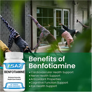 OEM Benfotiamine vitamina B1 600mg suplementos de salud cápsulas para adultos y recién nacidos - Product Image 2