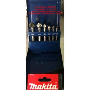 Makita-ชุด P-73592 6 Countersink - EAN ตัด0088381704250และลบเสี้ยนพลาสติก - Product Image 1