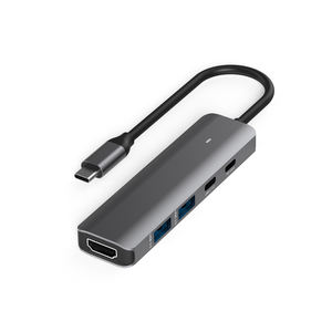 Nouveau <span class=keywords><strong>hub</strong></span> <span class=keywords><strong>usb</strong></span> 5 en 1 Type C station d'accueil mignon mini <span class=keywords><strong>hub</strong></span> <span class=keywords><strong>usb</strong></span> type-c 4K HD 60Hz <span class=keywords><strong>usb</strong></span> 3.0 <span class=keywords><strong>hub</strong></span> station d'accueil pour ordinateur portable 4K - Product Image 4