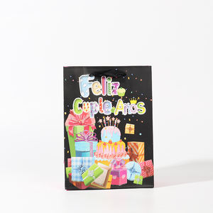 Usine En Gros 3D Animal Motif Enfants Fête D'anniversaire Cadeau Sac En Papier Emballage Sac À Provisions - Product Image 5