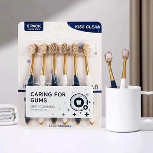Kiss Clean Cepillo de <span class=keywords><strong>dientes</strong></span> suave para el cuidado bucal diario Cómoda limpieza profunda con características de cuidado de encías - Product Image 2