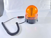 Ensaite Zoll Auto-Sicherheitswarnleuchte LED Blinkende Signalleuchte mit Magnethalterung für LKW-Seitenmarkierung 12-24V Neu