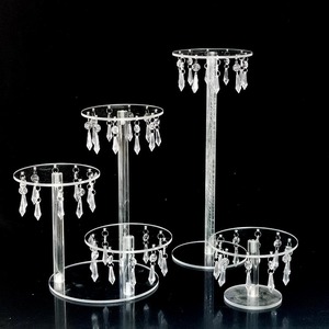 <span class=keywords><strong>Support</strong></span> de présentation en acrylique transparent pour desserts, idéal pour les mariages, les anniversaires, les bars, les restaurants occidentaux, les gâteaux en cône, les <span class=keywords><strong>bonbons</strong></span> confits - Product Image 4