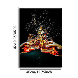 Casa di lusso soggiorno Still Life natura e ritratto tela Base olio medio pittura digitale stampata parete <span class=keywords><strong>arte</strong></span> - Product Image 2