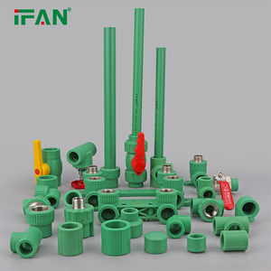 20-160mm nóng lạnh cung cấp nước Vật liệu ống nhựa <span class=keywords><strong>PPR</strong></span> ống IFAN nhà máy DIN <span class=keywords><strong>PPR</strong></span> ống chất lượng cao màu xanh lá cây <span class=keywords><strong>PPR</strong></span> ống - Product Image 4