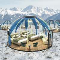 Fournisseur en gros de maisons bulles géodésiques transparentes pour le glamping en station balnéaire en montagne - Fournisseur de projets hôteliers