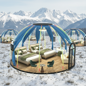 Fournisseur en gros de maisons bulles géodésiques transparentes pour le glamping en station balnéaire en <span class=keywords><strong>montagne</strong></span> - Fournisseur de projets hôteliers - Product Image 1
