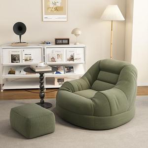 Fauteuil paresseux inclinable en forme de pouf, confortable et idéal pour la <span class=keywords><strong>lecture</strong></span> et la détente dans la chambre, le balcon ou le salon - Product Image 3
