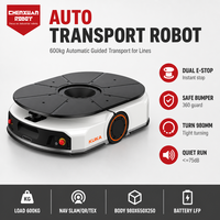 Robot mobile autonome efficace de 600 kg, AMR multi-navigation pour la manutention automatique des matériaux en usine et entrepôt