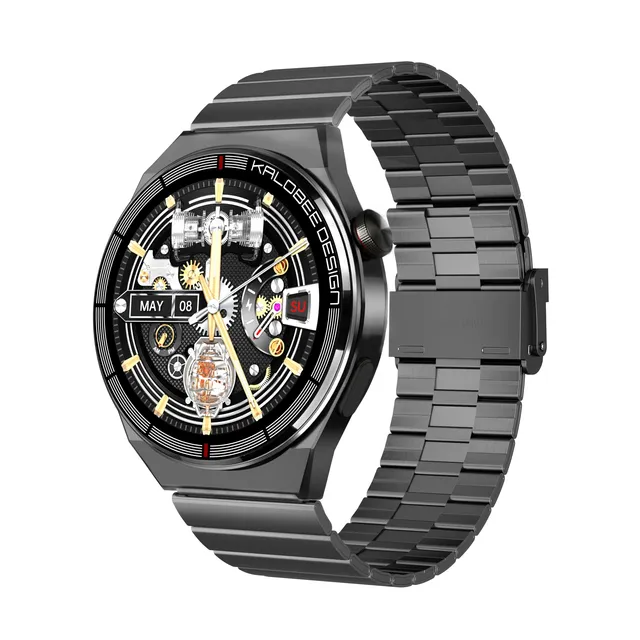 Hot Selling H4 Pro Round Smart Watch IP67 Waterproof Fitness Tracker Smart Bracelet with Blood Pressure Heart Rate Monitoring