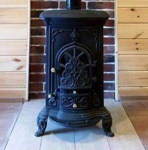 Estufa de <span class=keywords><strong>Leña</strong></span> de Hierro Fundido de Estilo Europeo Independiente con Certificación CE, con Calefacción a <span class=keywords><strong>Leña</strong></span> para Sala de Estar - Product Image 3
