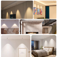 Spot LED, lumière directionnelle supérieure, lumière super brillante anti-éblouissement, lave-mur, encastré au plafond, spots marins, lumières LED