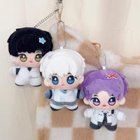 Porte-clés en peluche Kawaii de 10 cm, personnage Love and Deepspace Xavier Zayne Rafayel, pendentif en peluche, jouet décoratif d'anime