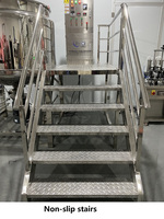 Jinfeng Réservoirs de mélange à cisaillement élevé Mélangeur de liquide Réservoir de mélange Mélangeur chimique avec agitateurs Machine de fabrication de savon liquide Petite ligne