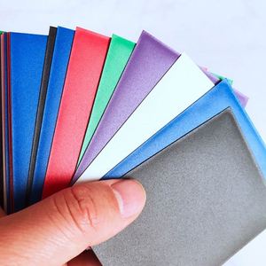 FX 50ct PP Plastic Sport <b>Card</b> Sleeves 66x91mm Good Strength Multicolor Custom Logo Premium Matte 0.1mm Thickness - Product Image 1