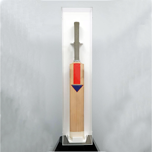 Customized Acrylic <strong>Cricket</strong> <strong>Bats</strong> <strong>Display</strong> case Clear Wall Mounted Secure Acrylic <strong>Cricket</strong> <strong>Bat</strong> <strong>Display</strong> Showcase for Wholesale - Product Image 1