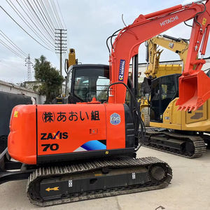 Mini-excavatrice Hitachi ZX70 modèle 2019, haute qualité, capacité de la cuve de 0,3 m, moteur japonais importé, pompe 7T, moteur Hitachi d'occasion - Product Image 1