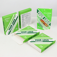 Sacs Doypack Personnalisés en Feuille Métallisée avec Fermeture Éclair pour Chewing-gum, Sacs Mylar Recyclables Imprimés en Sérigraphie, Vente en Gros de Sacs Personnalisés pour Aliments en Conserve