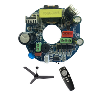 Tablero de control de ventilador de bajo voltaje AC/DC 12V para ventiladores de techo componente PCBA PCB